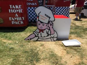 Ten Pound Buns Top of Food Trucks, Food Trailers vinyl wrapped 