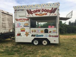 Local fair food trailer 2017 Main After vinyl wrap applied to trailer