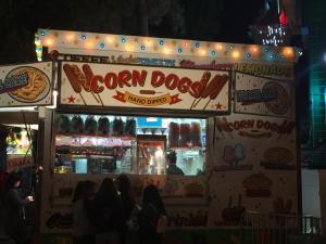 Food Trailer for local fairs 2017 With new wrap night photo